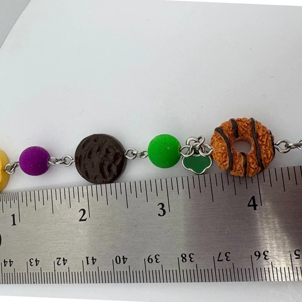 Girl Scouts Charm Bracelet Cookie‎ Themed Colorful Beads Friendship Bracelet